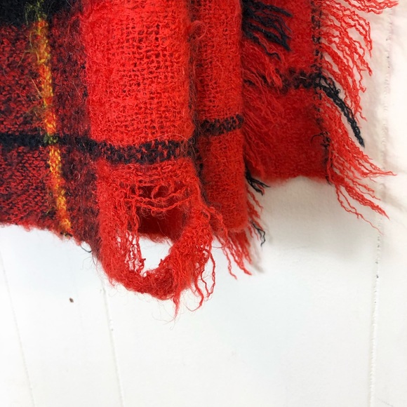 Vintage 60s Craig-Na-Creidhe Mohair Wool Blanket - Picture 6 of 7